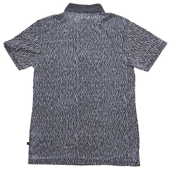 NWT Indigo Star Short Sleeve Knit Burnout Polo Small - Picture 4 of 8